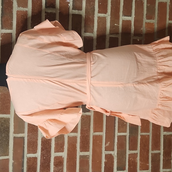 Pink Lily wrap dress, size Large - Picture 4 of 7